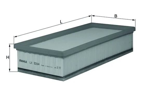 FILTRU AER MAHLE LX 3284 - Compatibil cu CITROEN, PEUGEOT