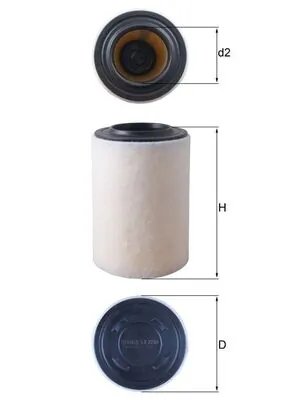 FILTRU AER KNECHT LX 3286 - Compatibil cu ALFA ROMEO