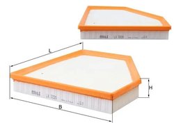 FILTRU AER KNECHT LX 3320 - Compatibil cu BMW