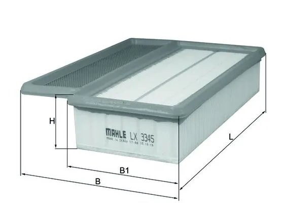 Filtru aer KNECHT LX 3345