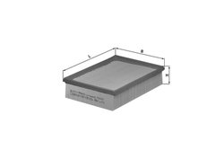 FILTRU AER KNECHT LX 343 - Compatibil cu ALPINA, BMW, WIESMANN