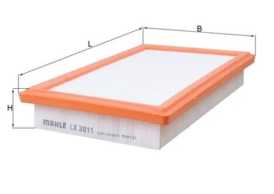 FILTRU AER KNECHT LX 3811 - Compatibil cu MERCEDES-BENZ