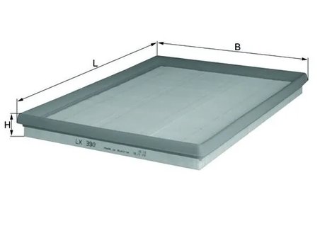 FILTRU AER KNECHT LX 390 - Compatibil cu CHEVROLET, IRMSCHER, OPEL, VAUXHALL