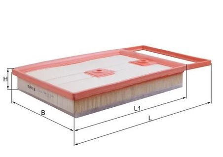 FILTRU AER KNECHT LX 4136 - Compatibil cu AUDI, SEAT, SKODA, VW