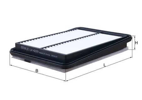 FILTRU AER MAHLE LX 4239 - Compatibil cu NISSAN, RENAULT