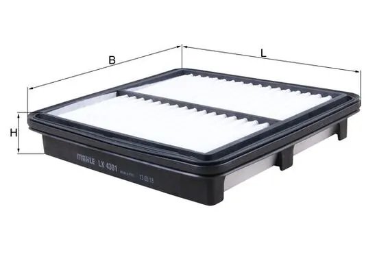 FILTRU AER MAHLE LX 4301 - Compatibil cu MAZDA