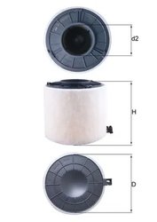 Filtru aer KNECHT LX 4407