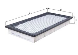 FILTRU AER KNECHT LX 4423 - Compatibil cu DODGE, JEEP