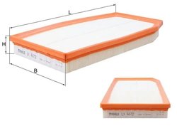 Filtru aer KNECHT LX 4872