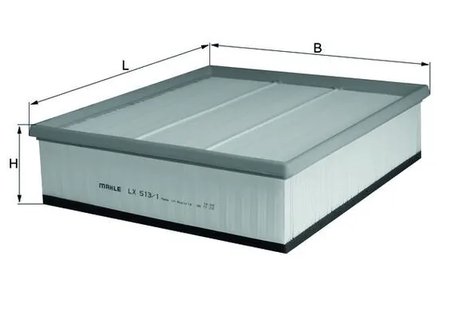 FILTRU AER MAHLE LX 513/1 - Compatibil cu MERCEDES-BENZ