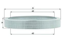 Filtru aer KNECHT LX 58
