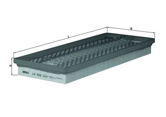 Filtru aer KNECHT LX 592