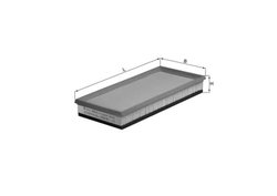 Filtru aer KNECHT LX 596