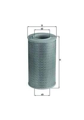 FILTRU AER KNECHT LX 611 - Compatibil cu CITROEN, FIAT, PEUGEOT
