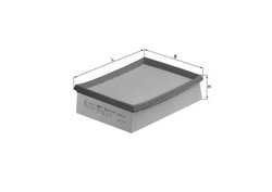 FILTRU AER KNECHT LX 642 - Compatibil cu CITROEN, PEUGEOT
