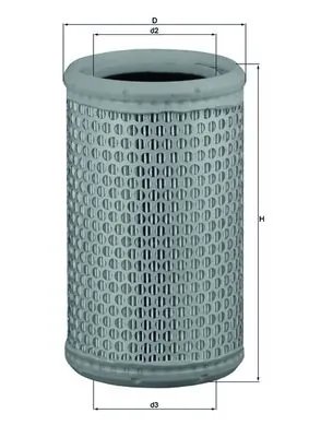 Filtru aer KNECHT LX 646/1