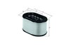 FILTRU AER KNECHT LX 669 - Compatibil cu MITSUBISHI