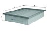 FILTRU AER KNECHT LX 678 - Compatibil cu HYUNDAI, MERCEDES-BENZ