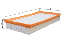FILTRU AER MAHLE LX 684 - Compatibil cu AUDI, SEAT, SKODA, VW
