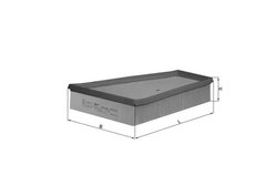 FILTRU AER KNECHT LX 694 - Compatibil cu CITROEN, PEUGEOT