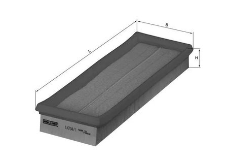 FILTRU AER MAHLE LX 704/1 - Compatibil cu NISSAN, OPEL, RENAULT, VAUXHALL