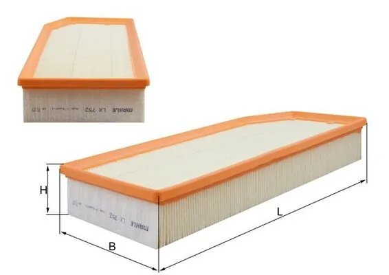 Filtru aer MAHLE LX 752