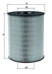 FILTRU AER KNECHT LX 794 - Compatibil cu MERCEDES-BENZ