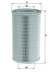 FILTRU AER KNECHT LX 803 - Compatibil cu FORD, NISSAN