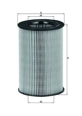 Filtru aer KNECHT LX 813