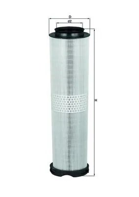 FILTRU AER KNECHT LX 816/5 - Compatibil cu MERCEDES-BENZ