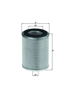 FILTRU AER KNECHT LX 830 - Compatibil cu FORD, NISSAN