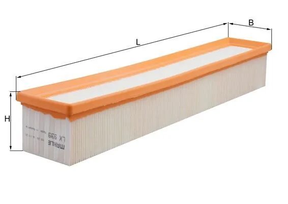 FILTRU AER KNECHT LX 939 - Compatibil cu FORD, MERCEDES-BENZ