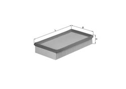 FILTRU AER KNECHT LX 993 - Compatibil cu DACIA, RENAULT, SUZUKI