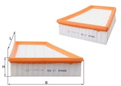 FILTRU AER KNECHT LX 998 - Compatibil cu MERCEDES-BENZ, SEAT, SKODA, VW