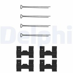 Set accesorii placute frana Delphi LX0023