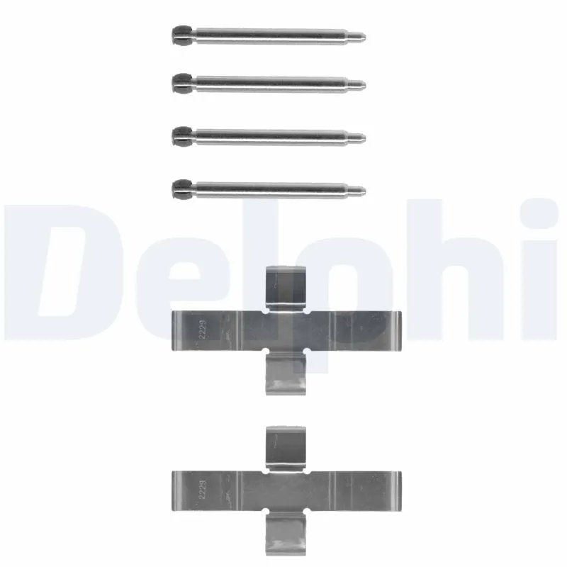 SET ACCESORII PLACUTE FRANA DELPHI LX0047 - Compatibil cu MERCEDES-BENZ