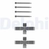 SET ACCESORII PLACUTE FRANA DELPHI LX0047 - Compatibil cu MERCEDES-BENZ