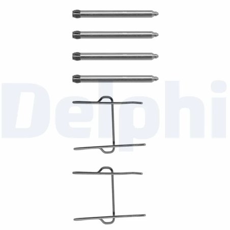 Set accesorii placute frana Delphi LX0081