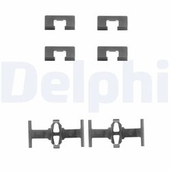 Set accesorii placute frana Delphi LX0197