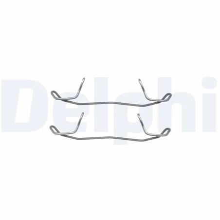 SET ACCESORII PLACUTE FRANA DELPHI LX0210 - Compatibil cu AUDI, CADILLAC, FORD, FORD ASIA & OCEANIA, JAGUAR, MAZDA, PEUGEOT, SAA