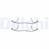 SET ACCESORII PLACUTE FRANA DELPHI LX0210 - Compatibil cu AUDI, CADILLAC, FORD, FORD ASIA & OCEANIA, JAGUAR, MAZDA, PEUGEOT, SAA