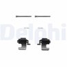 SET ACCESORII PLACUTE FRANA DELPHI LX0270 - Compatibil cu FIAT, FORD, LANCIA