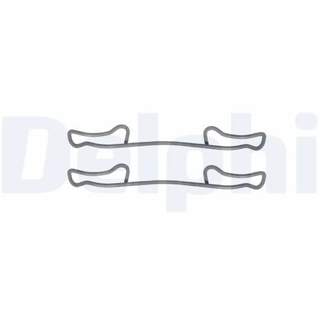 SET ACCESORII PLACUTE FRANA DELPHI LX0294 - Compatibil cu MERCEDES-BENZ, VW