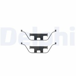 Set accesorii placute frana Delphi LX0295