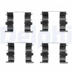 Set accesorii placute frana Delphi LX0418