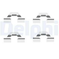 Set accesorii placute frana Delphi LX0430