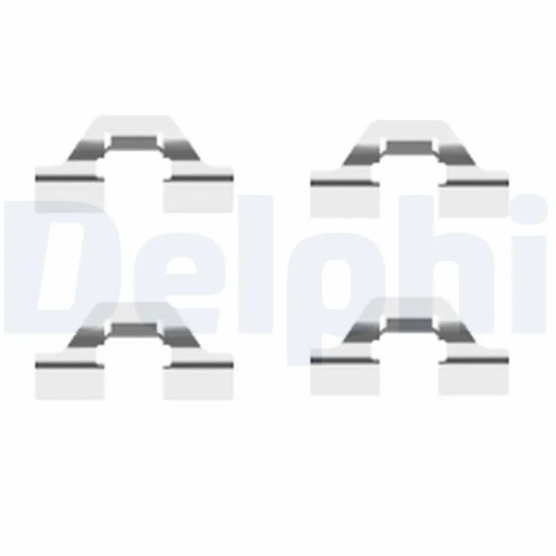 SET ACCESORII PLACUTE FRANA DELPHI LX0430 - Compatibil cu CITROEN, FIAT, PEUGEOT