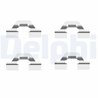 SET ACCESORII PLACUTE FRANA DELPHI LX0430 - Compatibil cu CITROEN, FIAT, PEUGEOT