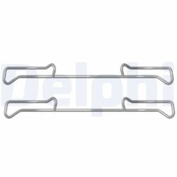 Set accesorii placute frana Delphi LX0436