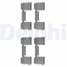 SET ACCESORII PLACUTE FRANA DELPHI LX0478 - Compatibil cu CITROEN, FIAT, FORD, IVECO, PEUGEOT